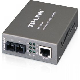   "Omada 10/100 Mbps RJ45 to 100 Mbps Multi-mode SC Fiber Converter PORT: 1× 100 Mbps SC Port, 1× 10/100 M RJ45 Port (Auto MDI/MDIX) SPEC