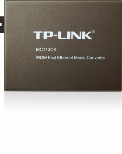 "Omada 10/100 Mbps RJ45 to 100 Mbps Single-mode SC WDM Bi-Directional Fiber Converter PORT: 1× 100Mbps SC Port, 1× 10/100M RJ45 Port (A