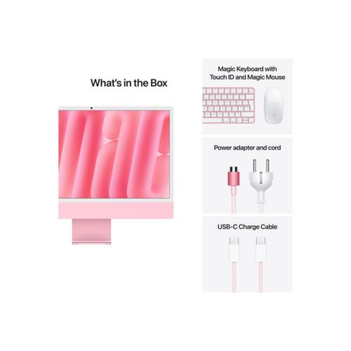 APPLE iMAC24 M4(10/10) 24GB 512GB PINK