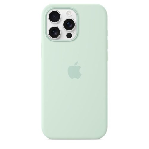IPHONE 16 PRO MAX SI CASE AQUAMARINE-ZML