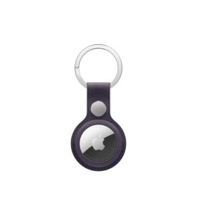 AIRTAG FINEWOVEN KEY RING MID PURP-ZML