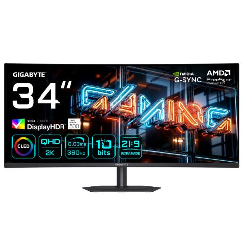 GIGABYTE MO34WQC36 GAMING MONITOR 34"
