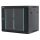 RACK 4U 600x450 MONTAJ PERETE NEGRU