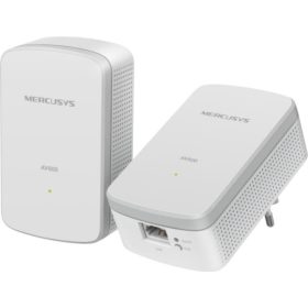   AV600 Passthrough Powerline Starter Kit KIT: 2× MP300P SPEED: 600 Mbps Powerline SPEC: 1× 10/100Mbps Port, Wall Plugged, HomePlug AV2, 