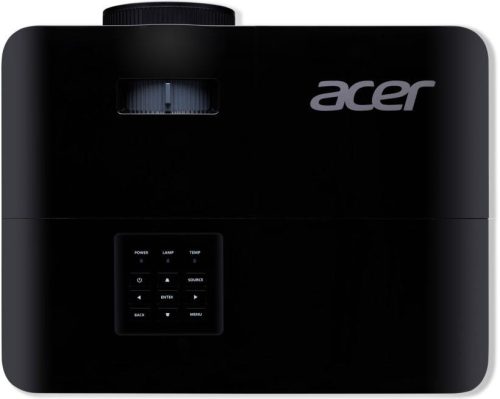Proiector Acer X1228i, DLP 3D ready, XGA 1024* 768, up to WUXGA 1920* 1200, 4800 lumeni, 4:3/ 16:9, 20.000:1, zoom 1.1, dimensiune maxi
