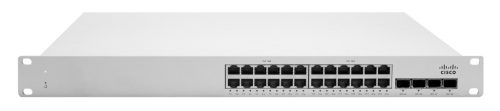Cisco Meraki MS225-24P-HW 24x 1GB PoE+ RJ-45 4x 10GB SFP+,370W, Unclaimed Switch
