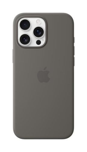 IPHONE 16 PRO MAX SI CASE STONE GRAY-ZML