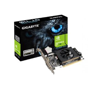   Placa video Gigabyte GeForce GT 710, 2GB GDDR3, PCI Express 2.0, 64-bit
