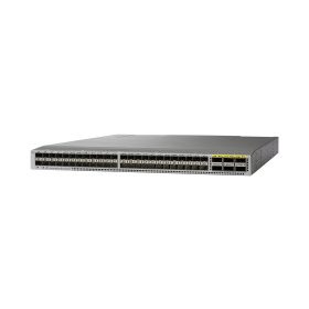   Cisco Nexus 9372PX, 1RU, 1.44 Tbps bandwidth, 48 fixed 1/10-Gbps SFP+, 6 x 40-Gbps fixed QSFP+