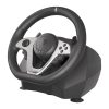 Volan Genesis cu fir Seaborg 400, interfata USB, 15 butoane, rotatie 900°, lungime cablu 200cm, compatibil cu Microsoft XBOX 360, XBOX 