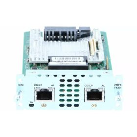   Cisco 2-port Multiflex Trunk Voice/Clear-channel Data T1/E1 Module 