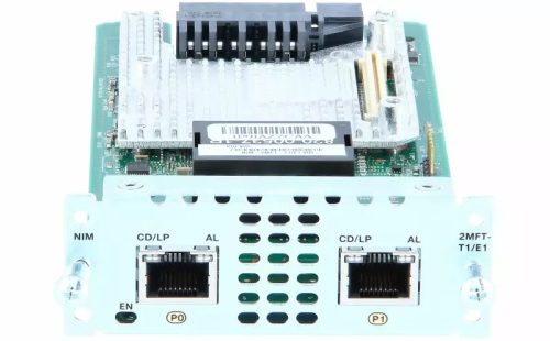 Cisco 2-port Multiflex Trunk Voice/Clear-channel Data T1/E1 Module 