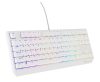 Tastatura Genesis Thor 230 TKL R alb
