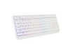 Tastatura WS Genesis Thor 230 TKL R alb