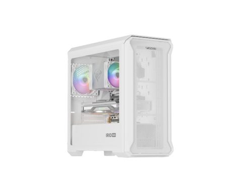 Carcasa GENESIS IRID 503 ARGB LT MATX WH