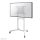 Stand podea mobil NM 37"-70" 70kg alb