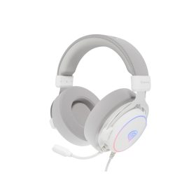 Casti cu fir Genesis Neon 764 alb