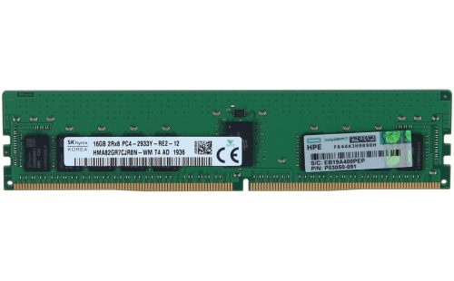 HPE 16GB (1x16GB) Single Rank x4 DDR4‑2933 CAS‑21‑21‑21 Registered Smart Memory