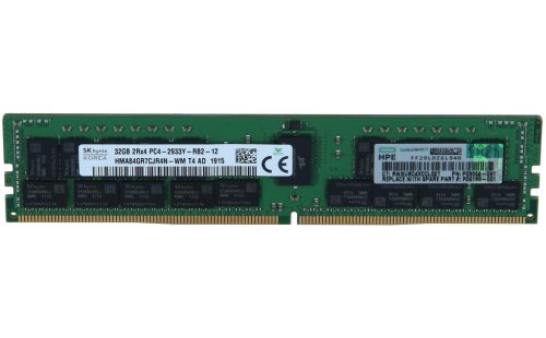 HP 32GB (1*32GB) 2RX4 PC4-23400Y-R DDR4-2933MHZ RDIMM
