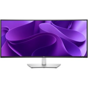   Monitor Commercial Dell Pro 34 Plus P3425WE, 34.1", 3440 x 1440 pixeli, Silver-Black, 3 ani Garantie