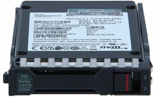 HPE 3.84TB NVMe Gen4 High Performance RI SFF BC U.3 PM1733a SSD - BULK