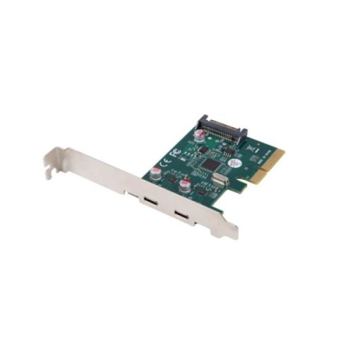 Placă PCI Express x1 2X USB-C 3.2 GEN