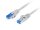 Patch cord Cat.6A S/FTP LSZH CCA 3 m gri, Fluke Passed