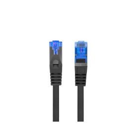 Patch cord Cat.6A S/FTP LSZH CCA 10 m negru, Fluke Passed