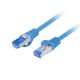 Patch cord Cat.6A S/FTP LSZH CCA 15 m bl