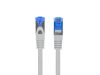Patch cord Cat.6A S/FTP LSZH CCA 20 m gri, Fluke Passed