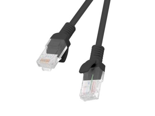 Patch cord Lanberg Cat.5e UTP 15 m negru