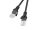 Patch cord Lanberg Cat.6 UTP 10 m negru