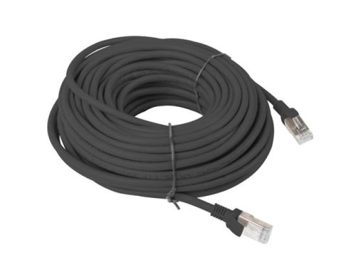Patch cord Lanberg Cat.6 UTP 20 m negru