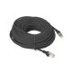 Patch cord Lanberg Cat.6 UTP 20 m negru