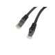 Patch cord Cat.6 UTP LSZH Cu 5 m negru