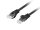Patch cord Cat.6 UTP LSZH Cu 10 m negru