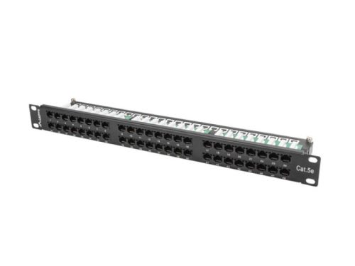 Patch panel 48 porturi 1U Cat.5e UTP ng