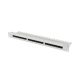 Patch panel 24 porturi 1U Cat.6A UTP gri