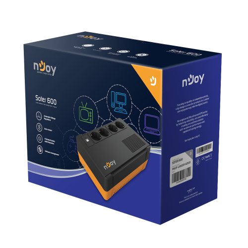 UPS NJOY SOTER 600 4 PRIZE SCHUKO