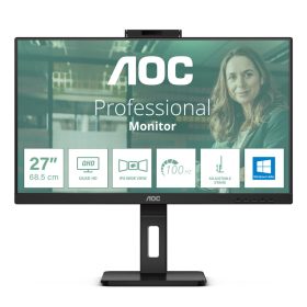   Monitor Consumer AOC Q27P3CW, 27", 2560 x 1440 pixeli, Black, 3 ani Garantie