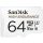 MICROSDXC 64GB CL10 U3 SANDISK