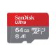 MICROSD 64GB CL10 SDSQUNR-064G-GN6TA