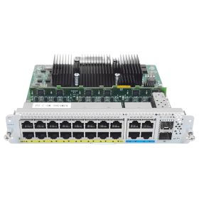   Cisco SM-X 16-port 1G, 4-port 2.5 mGig, 2-port 10G SFP/SFP+ EtherSwitch Service Module