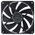 Ventilator Spacer 140mm, 1400RPM, negru