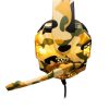 Casti cu micr. Spacer Gaming, camo, fir
