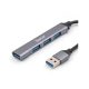 HUB extern Spacer USB 3.0, negru