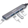 HUB extern Spacer USB 3.0, negru