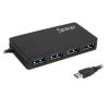 HUB extern Spacer USB 3.0 15cm negru