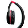 Casti cu micr. Spacer Pearl Red, cu fir