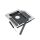 RACK intern SPACER,12.7mm,  S-ATA, negru